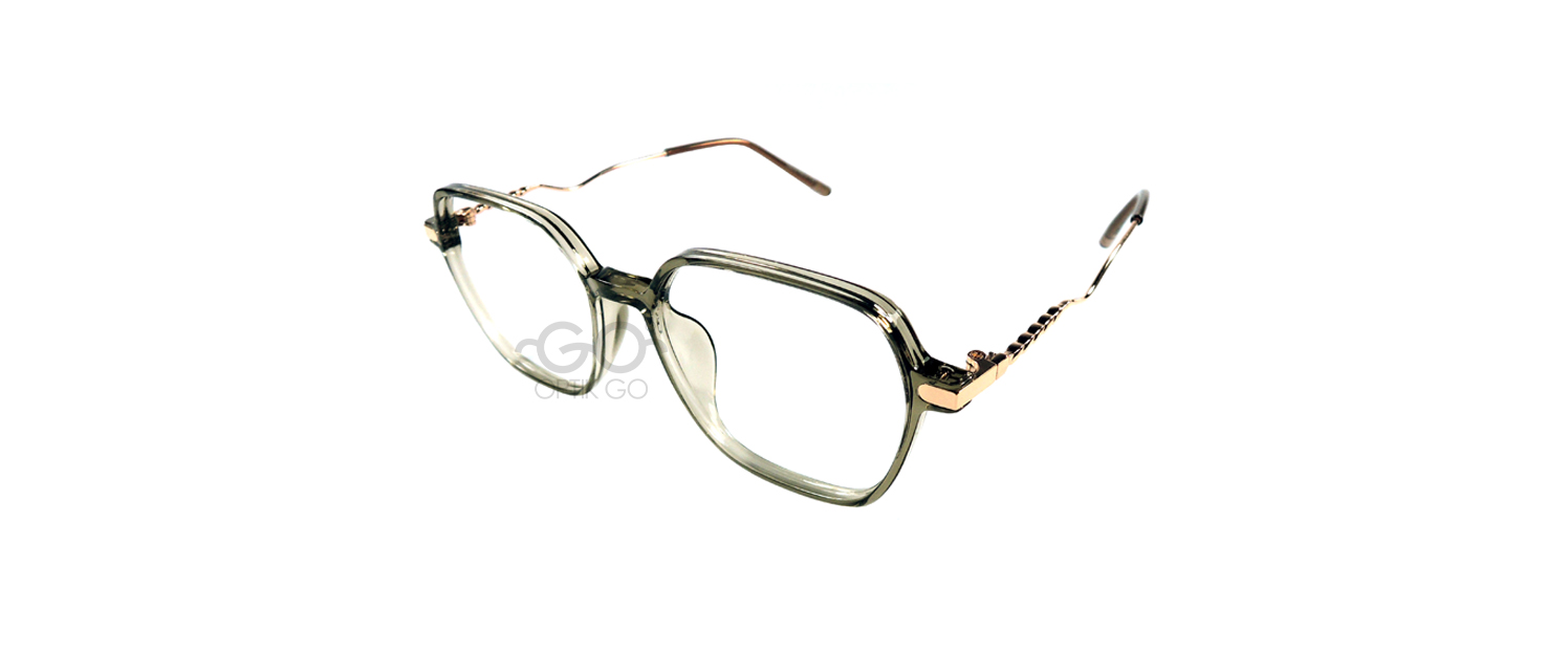 Joanna France 1361 / C7 Brown Clear Rosegold Glossy